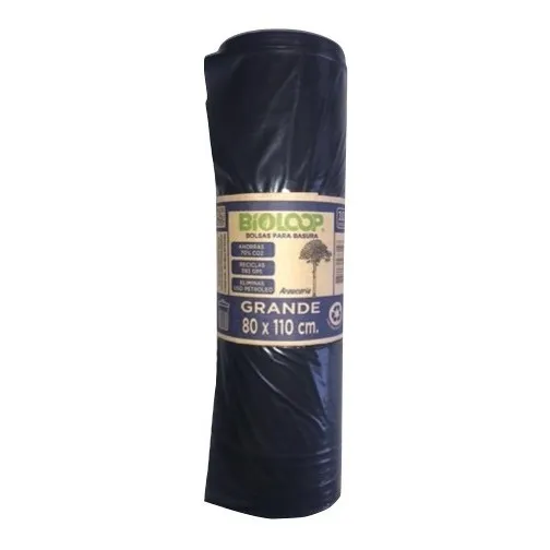 Bolsa De Aseo 80x110 Rollo 10 Unidades