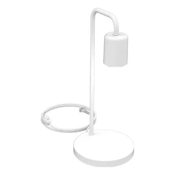 Lampara Mesa De Luz Velador Vintage Led Escritorio Negro