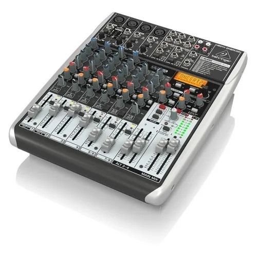 Behringer Qx1204 Usb Mixer 8 Canales 4 Mono 2 Estereo Con Efectos