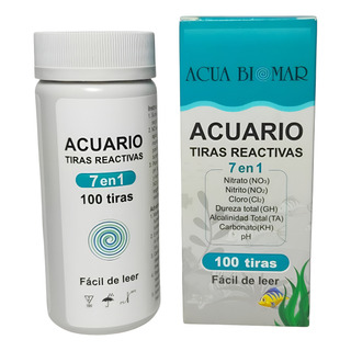 Prueba Rápida De 100 Tiras Para Acuario 7 En 1 Prueba Rápida De 100 Tiras Para Acuario 7 En 1