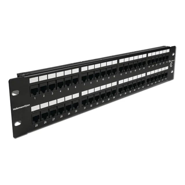 Patch Panel Cat 5e 48 Puertos Hellermanntyton Pp110c5e48 
