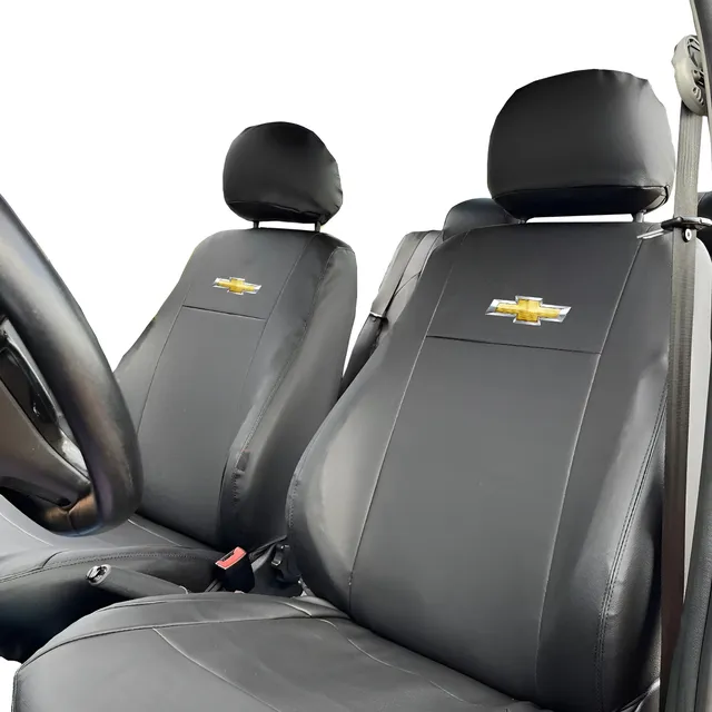 Capa Banco Carro 100% Couro Gm Celta Corsa E Prisma + Brinde