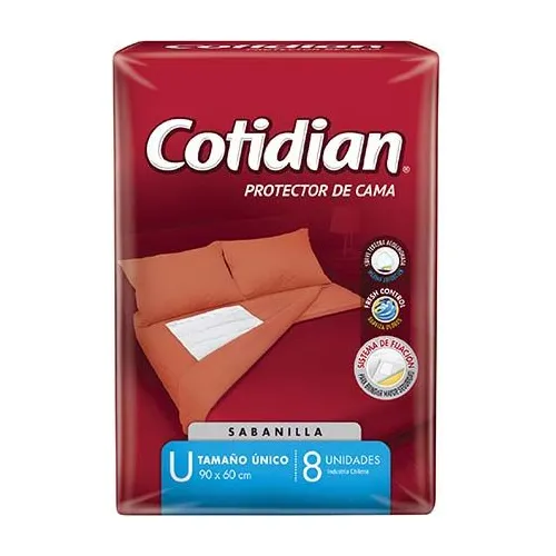 Protector De Cama Sabanillas Cotidian 8 Unidades