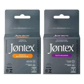 Preservativo Jontex Camisinha Texturizado C3 Retardante C3 Preservativo Jontex Camisinha Texturizado C3 Retardante C3