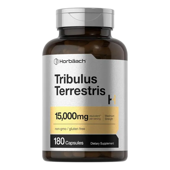 Tribulus Terrestris 15.000 Mg 180 Capsulas Horbaach