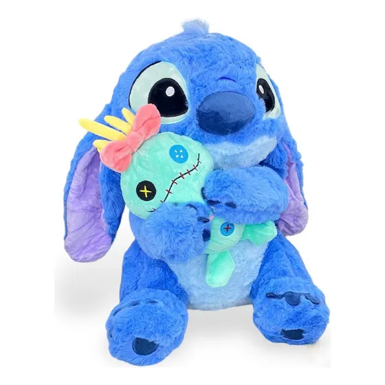 Stitch De Peluche Con Trapos Mediano