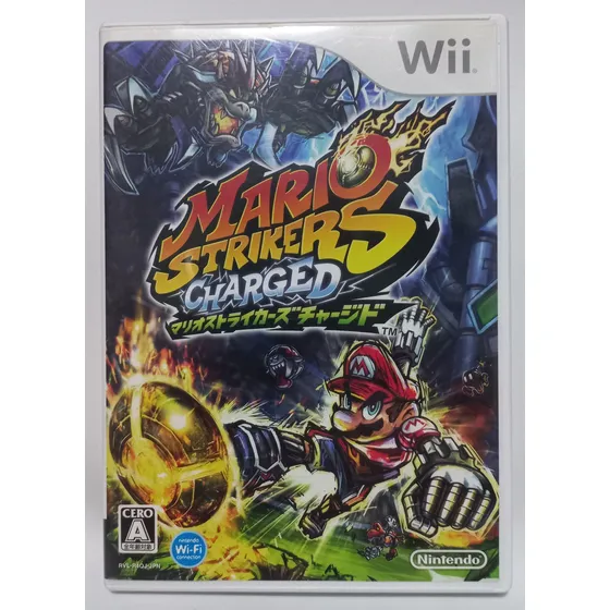 Wii Mario Strikers Charged - Japonês Original Completo