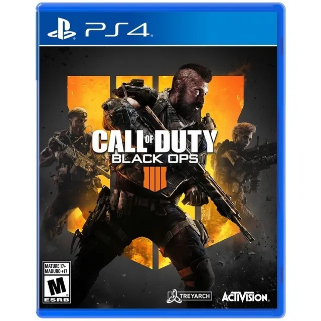 Call Of Duty Black Ops 4 Ps4. Español. Incluye Modo Zombies.
