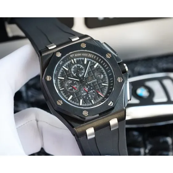 Caja De Carbono Audemars Piguet Bisel De Cerámica 44 Mm