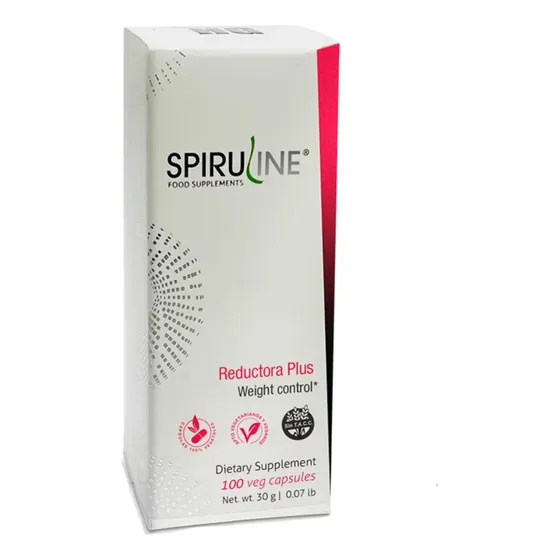 Spirulina Reductora Plus 100 Cap Con Lecitina Guarana Vegano