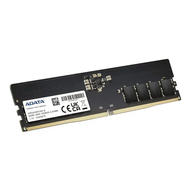 Ram Ddr5 4800mhz Negro 16gb 1 Módulo Adata Ad5u480016g-s 