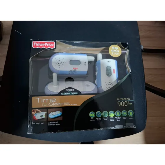 Fisher-price Monitor De Tiempo Para Dormir Con Receptores D.