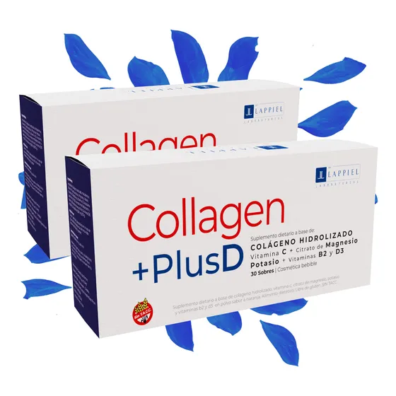 Colágeno Hidrolizado 60 Días Plus D - Huesos Fuertes