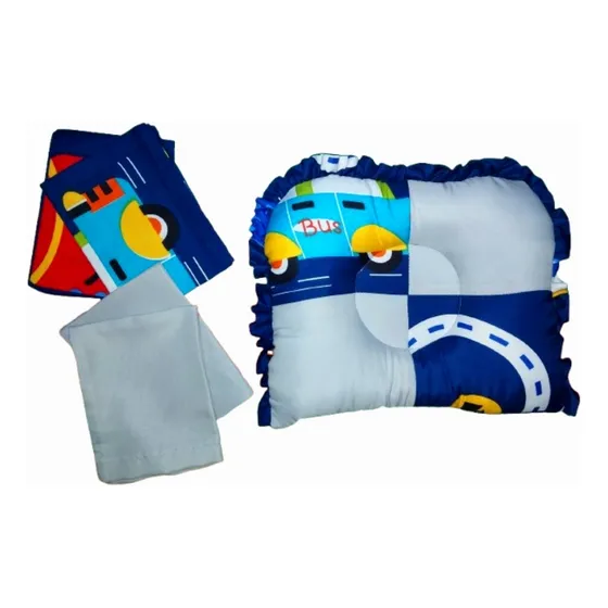 Set De Fundas De Almohada Y Cojín Para Bebe