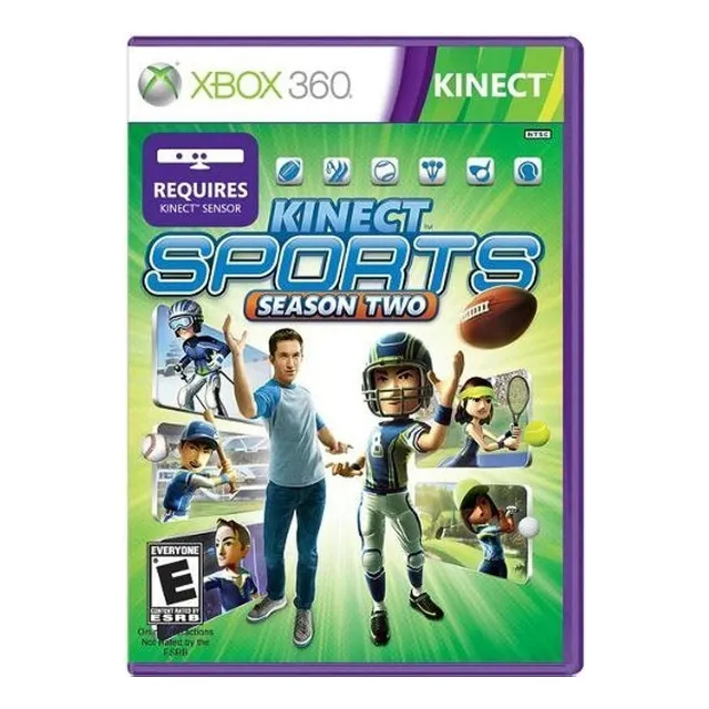 Segunda temporada de Kinect Sports: versión física seminueva para Xbox 360