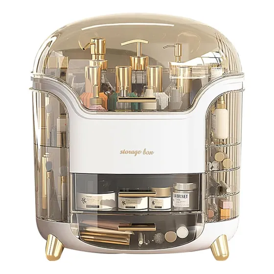 Organizador De Maquillaje Grande Porta Cosméticos Capsula