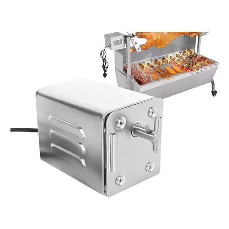 Motor Parrilla Spiedo 30k Caja Inoxidable