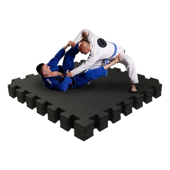 Kit 24 Tatame Tapete Eva Luta Jiu-jitsu Tatame 1x1 10mm