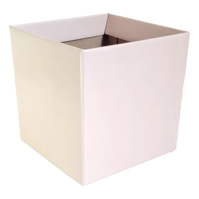 Cachepot Pote 15 Plantas Decoração 10 Unds - Liso Branco