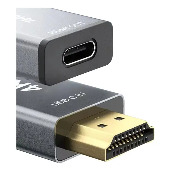 Adaptador Hdmi A Usb Tipo C 4k60hz 1080120hz Thunderbolt 3/4