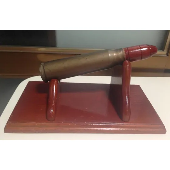 Trofeo Adorno Marinero En Madera Con Munición 40/70