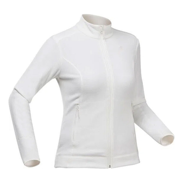 *É DA DECATHLON!* Blusa Fleece Feminina Com Ziper Mh120 Quechua *É DA DECATHLON!* Blusa Fleece Feminina Com Ziper Mh120 Quechua