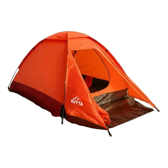 Carpa Alpine 2p Impermeable 450 Mm Camping Y Trekking 1660960 - Rojo | Cuotas sin interés