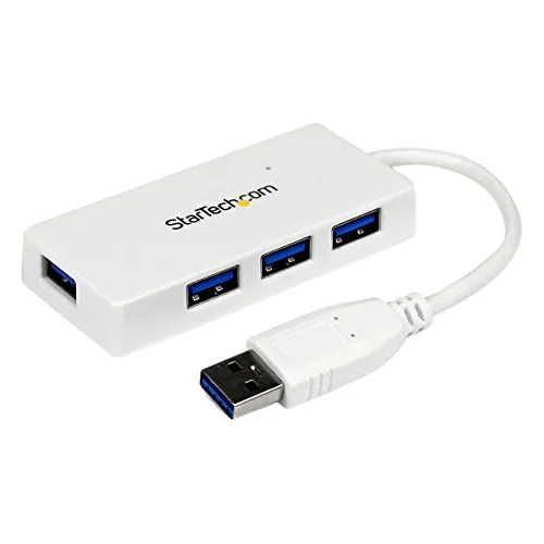 Startech.com Hub Usb 3.0 De 4 Puertos - Hub Usb Multipuerto 