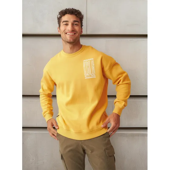 Buzo Felpa Estampado Frente Y Espalda Date Kristobelga 