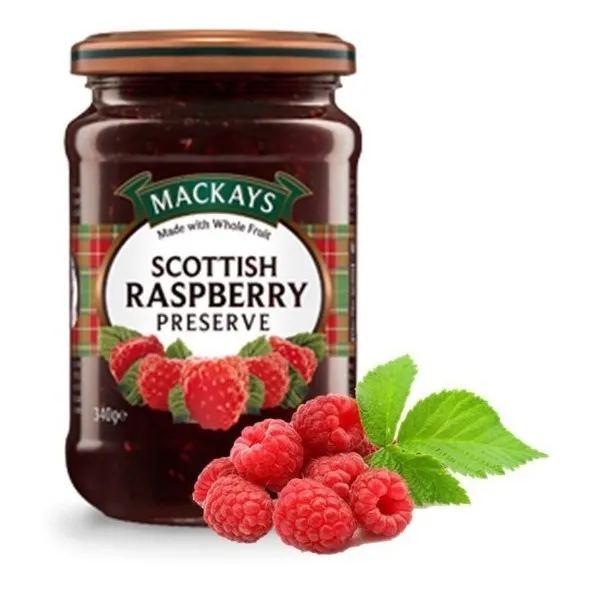 Mackays Mermelada Conserva Frambuesas 340g Importada Escocia