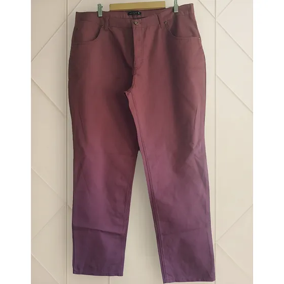 Pantalon P Hombre.t.48/50.nuevo.color Bordó O Vino.