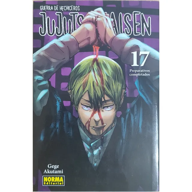 Manga Original De Jujutsu Kaisen Vol 17