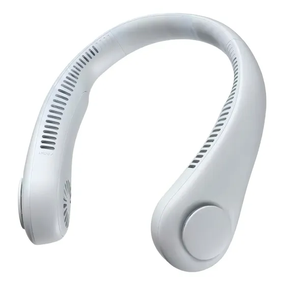 Ventilador Portátil Cuello Flexible 3velocidades Recargable Color Blanco | Cuotas sin interés