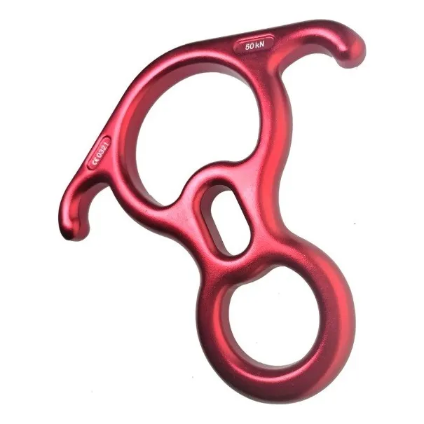 Figura 8 De Rescate 50kn Descensor Escalada Deportiva