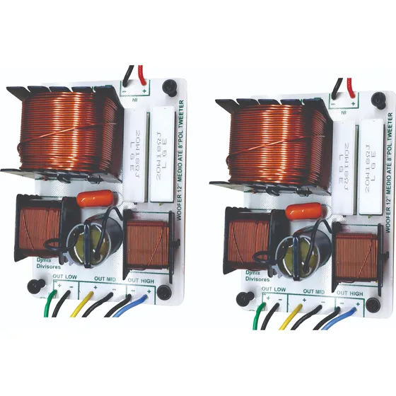 Kit (2) Divisor 3 Vias De 500w 8 Ohms