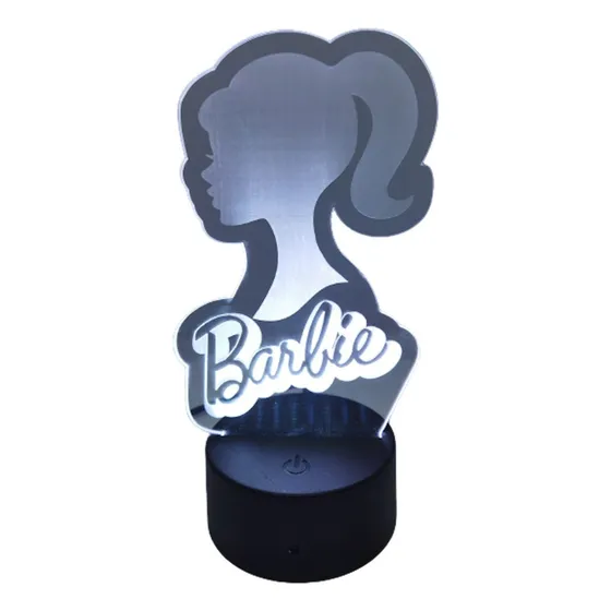 Lámpara Barbie, Usb + Control