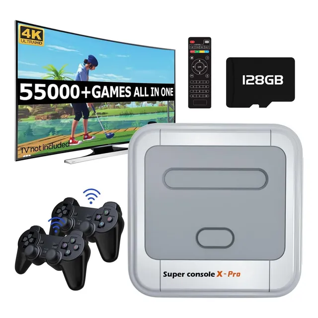 Kinhank Super Console X Pro, Consolas De Videojuegos Retro Y