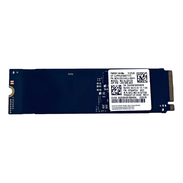 Disco Solido Ssd Samsung 512gb M.2 Nvme Pcie 2280 3.500 Mb/s