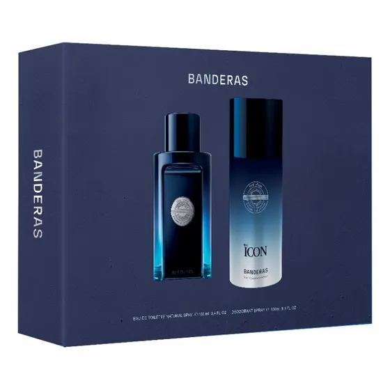 Set The Icon Edt 100 Ml + 24h Desodorante Spray 150 Ml