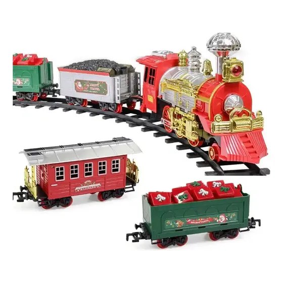 Tren De Navidad Luces Y Sonido 20pcs
