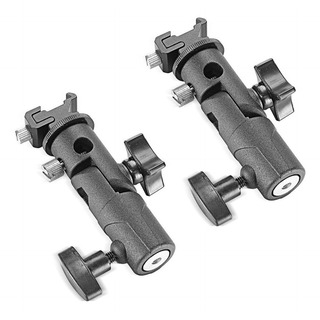 Set 2 Bracket Cabezal Soporte Metálico P Flash Uso Rudo Full Set 2 Bracket Cabezal Soporte Metálico P Flash Uso Rudo Full