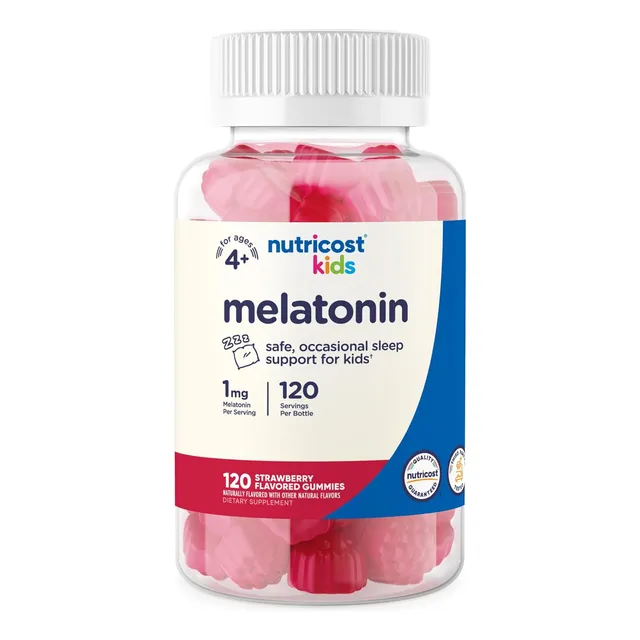 Melatonina Para Niños Nutricost 120 Gomitas