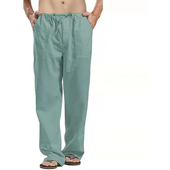 Pantalones Deportivos Con Estampado De Empalme Para Hombre 7