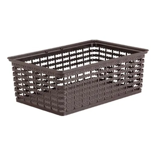 Canasta Deco Grande Wengue Rimax 35x23x 13cm