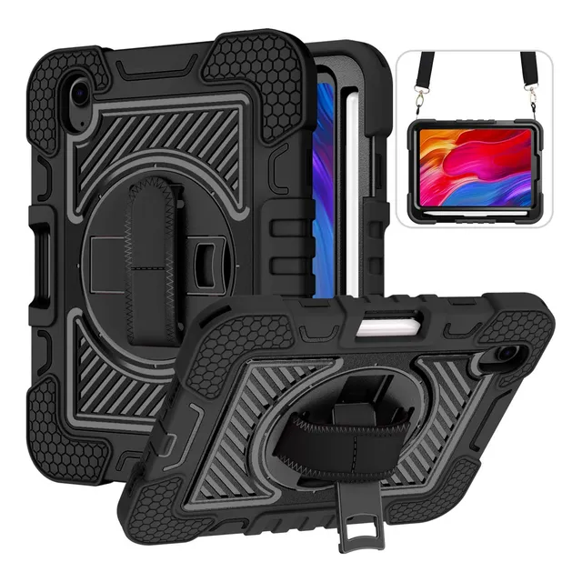 Funda Para iPad Mini 6 8.3  2021 Uso Rudo Correa Reforzada 
