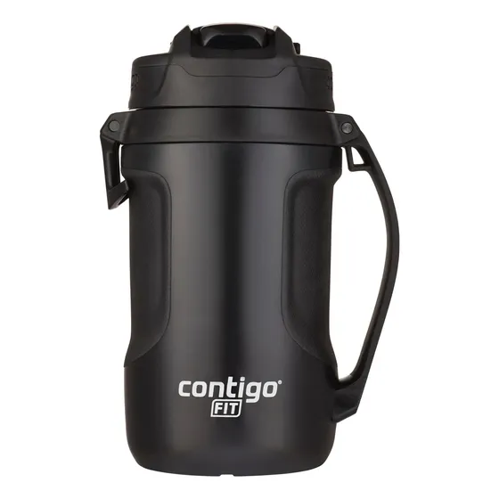Termo De Agua Contigo Fit De 2 Litros Negro Fitness +10 Frio