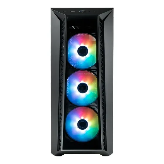Gabinete Cooler Master Masterbox Mb520 Argb Cistal Templado