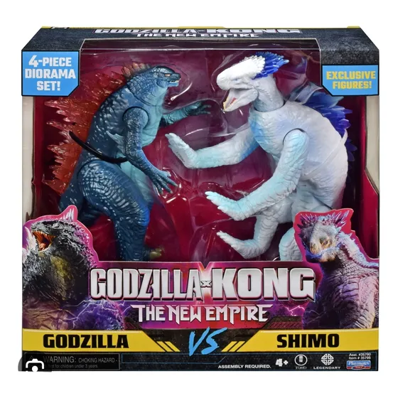 Pack Figuras Godzilla Vs Shimo Godzilla X Kong The Empire 