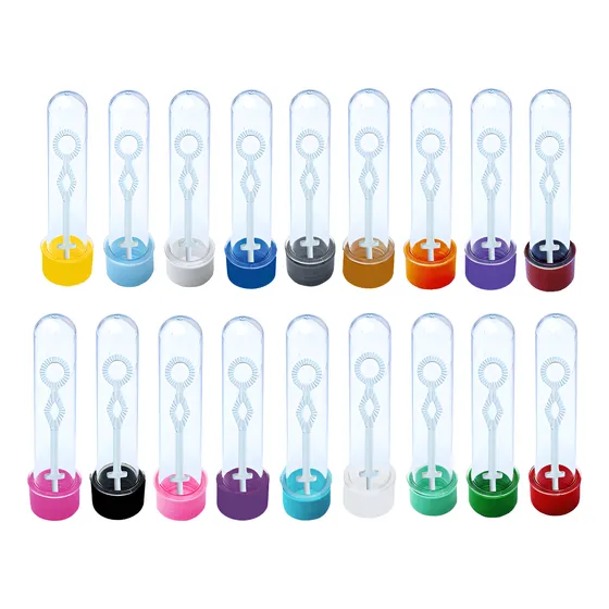 Kit 30 Tubetes Bolha De Sabão 13cm Festa Lembrancinha Brinde