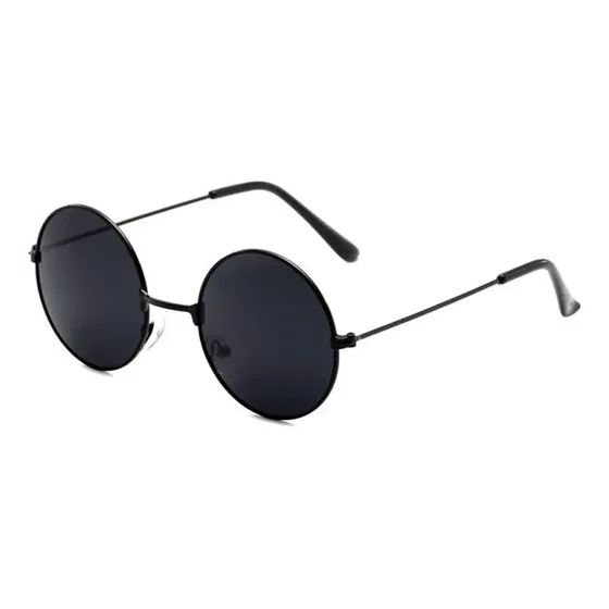 Óculos De Sol Redondo Feminino Masculino Estilo Ozzy Retrô